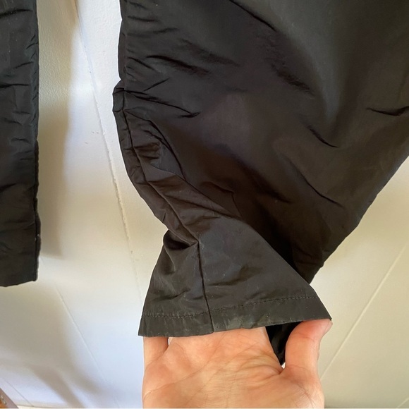 ALEXANDER Wang Utility Pants Metal Polyester Zipper Zip Ankles Track Black Retro - Picture 10 of 16